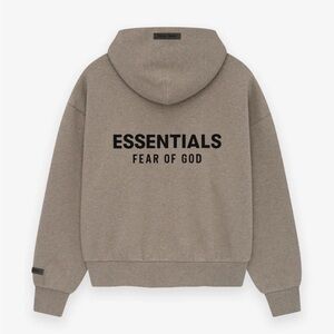 Fear of God Essentials Homestead Heather (Light Brown) Hoodie